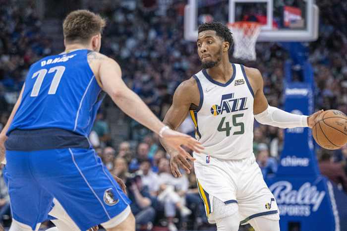 Donovan Mitchell, Luka Doncic, Dallas Mavericks, Utah Jazz